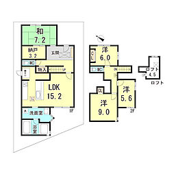 宝塚市仁川うぐいす台の一戸建て
