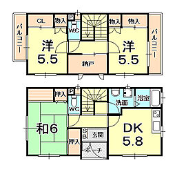 西宮市屋敷町の一戸建て