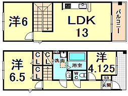 西宮市小曽根町２丁目の一戸建て