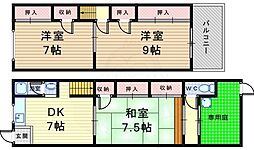尼崎市瓦宮１丁目の一戸建て