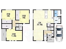 尼崎市東園田町６丁目の一戸建て