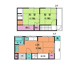 前川4丁目貸家 1