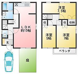 南大泉6丁目貸家