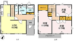 砂新田貸家1