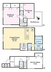 ふじみ野市大原2丁目戸建