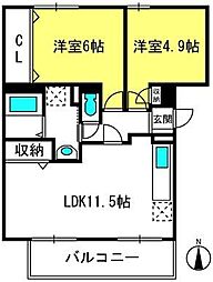 COURTーYARD三橋公園D