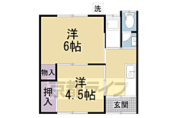 西野山中鳥井町貸家