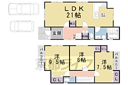 大津市山上町貸家　3号地