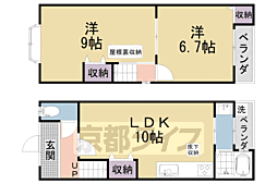 椥辻番所ヶ口町貸家