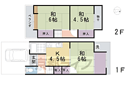 醍醐外山街道町貸家 xx