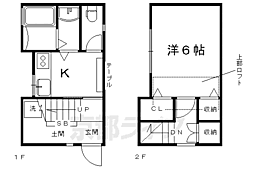 東山区福稲下高松町貸家 1