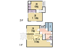 深草飯食町823−5貸家 1