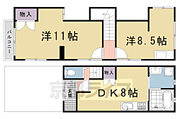 修学院中林町貸家