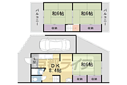 梅津罧原町貸家 A