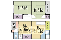 嵯峨釈迦堂門前瀬戸川町貸家 A
