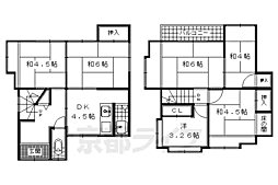 宇治市木幡南山の一戸建て