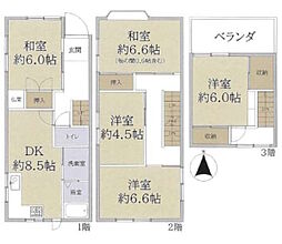 大阪市淀川区三津屋北２丁目