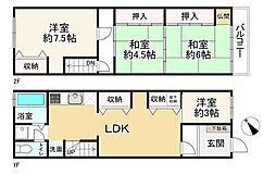 姫里1丁目 中古戸建 2階建