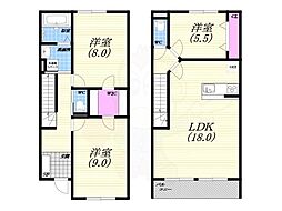 芦屋市三条町の一戸建て