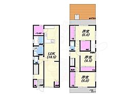 芦屋市岩園町の一戸建て