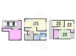 西宮市小松北町２丁目の一戸建て