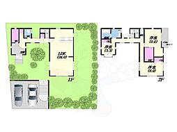 芦屋市奥池南町の一戸建て