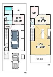 京都市伏見区羽束師菱川町の一戸建て