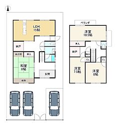 京都市伏見区深草大亀谷東安信町の一戸建て