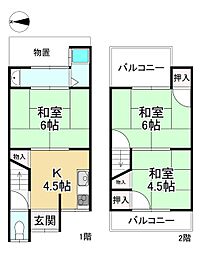 京都市伏見区深草越後屋敷町の一戸建て