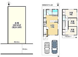 京都市伏見区深草大亀谷金森出雲町の土地