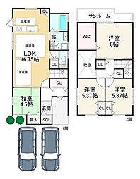 京都市伏見区淀新町の一戸建て
