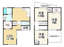 京都市伏見区久我本町の一戸建て