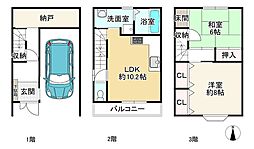 大阪市東成区玉津２丁目