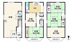 大阪市東成区中本３丁目の一戸建て