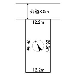 網走市字呼人165番29　土地