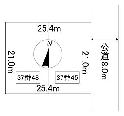 美山町南10丁目37番 土地