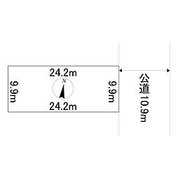 美山町西2丁目61番　土地