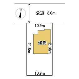 美山町西5丁目47番　土地