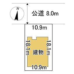 高栄東町2丁目153番　土地