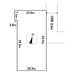 美山町東3丁目70番　土地