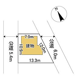 美幌町字仲町1丁目129番　土地