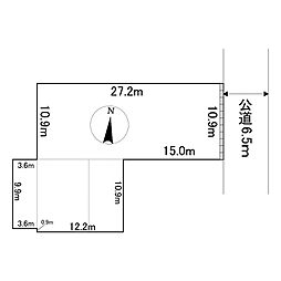 常盤町3丁目354番　土地