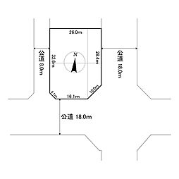 北進町7丁目64番　土地