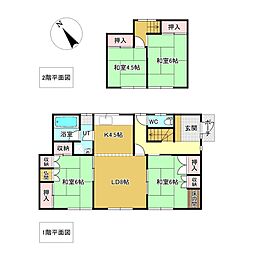 美幌町字西2条南2丁目2番　戸建て