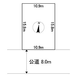 高栄東町3丁目170番　土地
