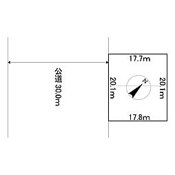南町1丁目3番　土地