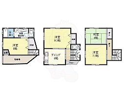 大阪市西淀川区佃２丁目の一戸建て
