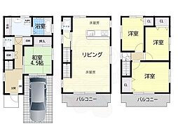 大阪市淀川区十三本町２丁目の一戸建て