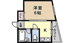 ルーミハイツ塚本 3A