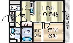 セレッソコートリバーサイドOSAKA 1302